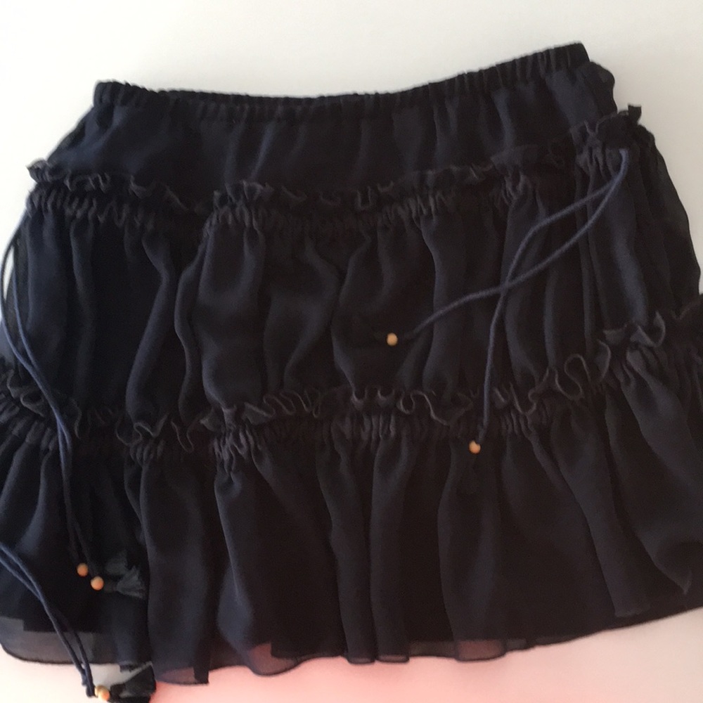 Cute navy blue See by Chloe skirt.